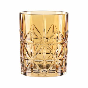 Oranžová sklenice na whisky z křišťálového skla Nachtmann Highland Amber, 345 ml