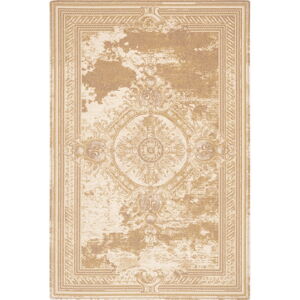 Béžový vlněný koberec 100x180 cm Emily – Agnella