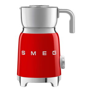 Červený elektrický šlehač mléka Retro Style – SMEG